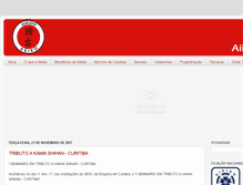 Tablet Screenshot of aikidokeikodojo.com.br
